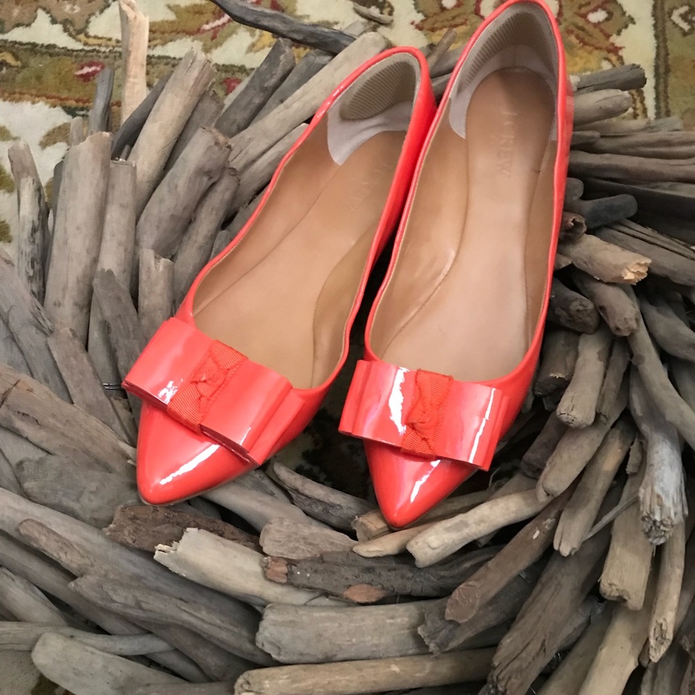 Jcrew flats shoes w/ Bow